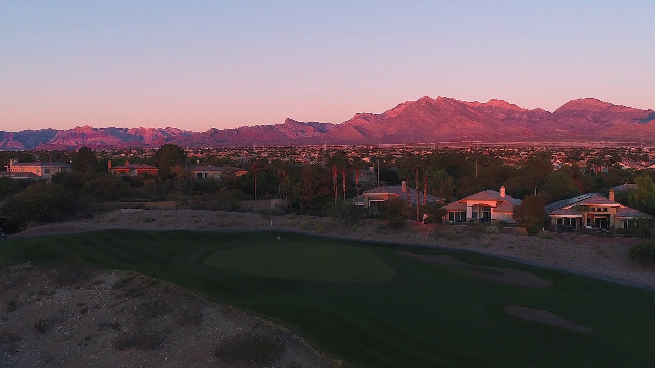 Aerial Footage of TPC Las Vegas